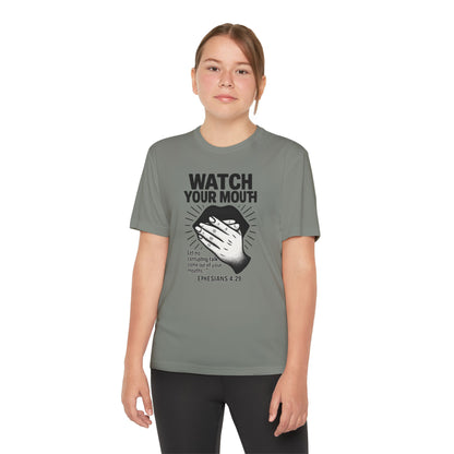 T-Shirt - Christian 'Watch Your Mouth' Ephesians 4:29 Design