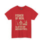 "Fisher of Men. Slayer of Mosquitoes." Campfire Faith Tee