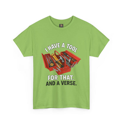 Christian Toolbox Unisex Tee - 'I Have a Tool for That And a Verse'