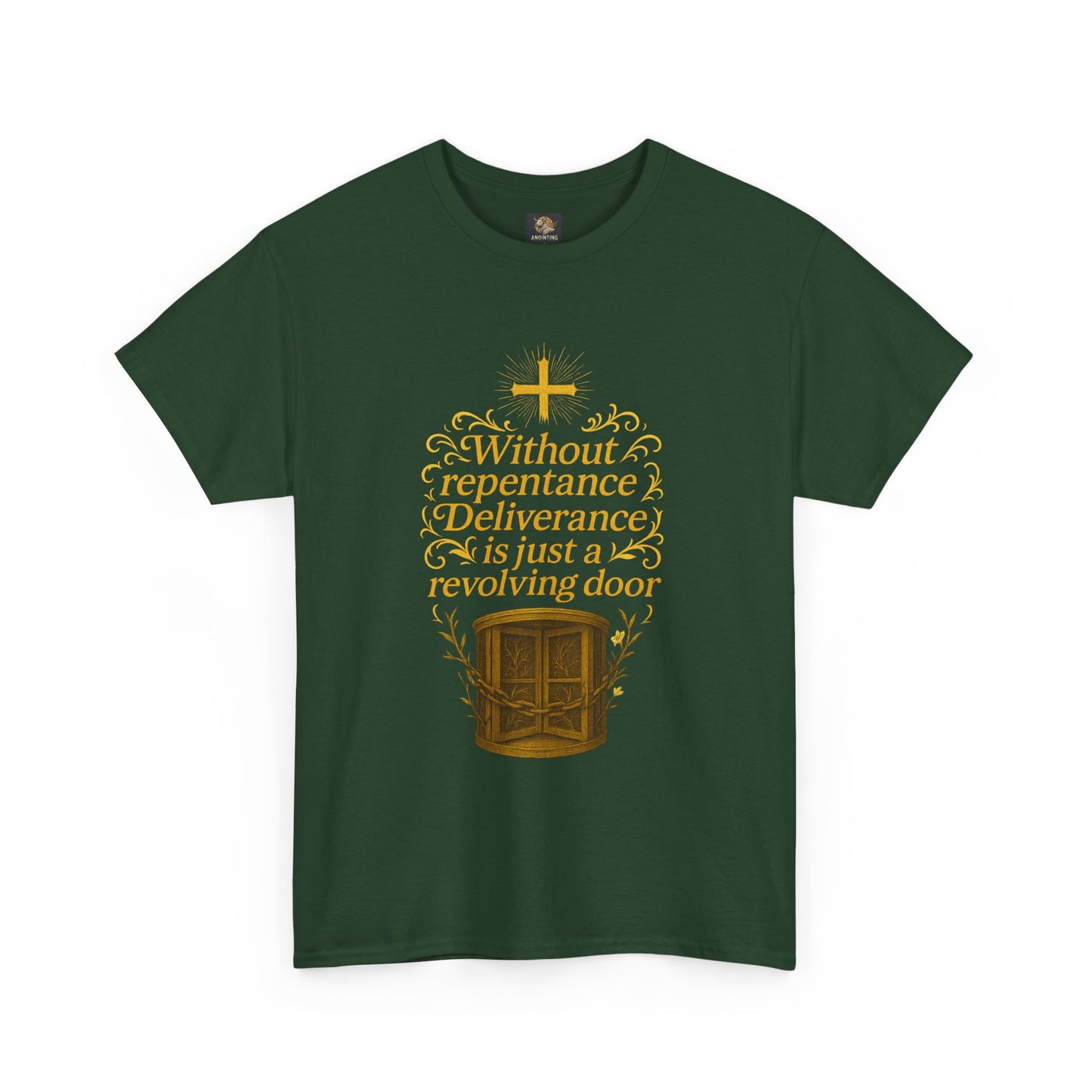 Christian Tee Without Repentance Deliverance Revolving Door
