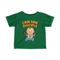 “Crib Side Disciple” Infant Tee – Jesus Loves Me Bible Baby tee