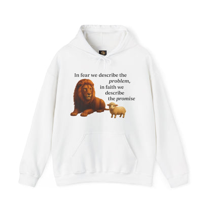 Christian Lion and Lamb Hoodie