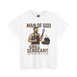 "Man of God – Grill Sergeant" BBQ Ministry Tee