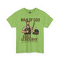 "Man of God – Grill Sergeant" BBQ Ministry Tee