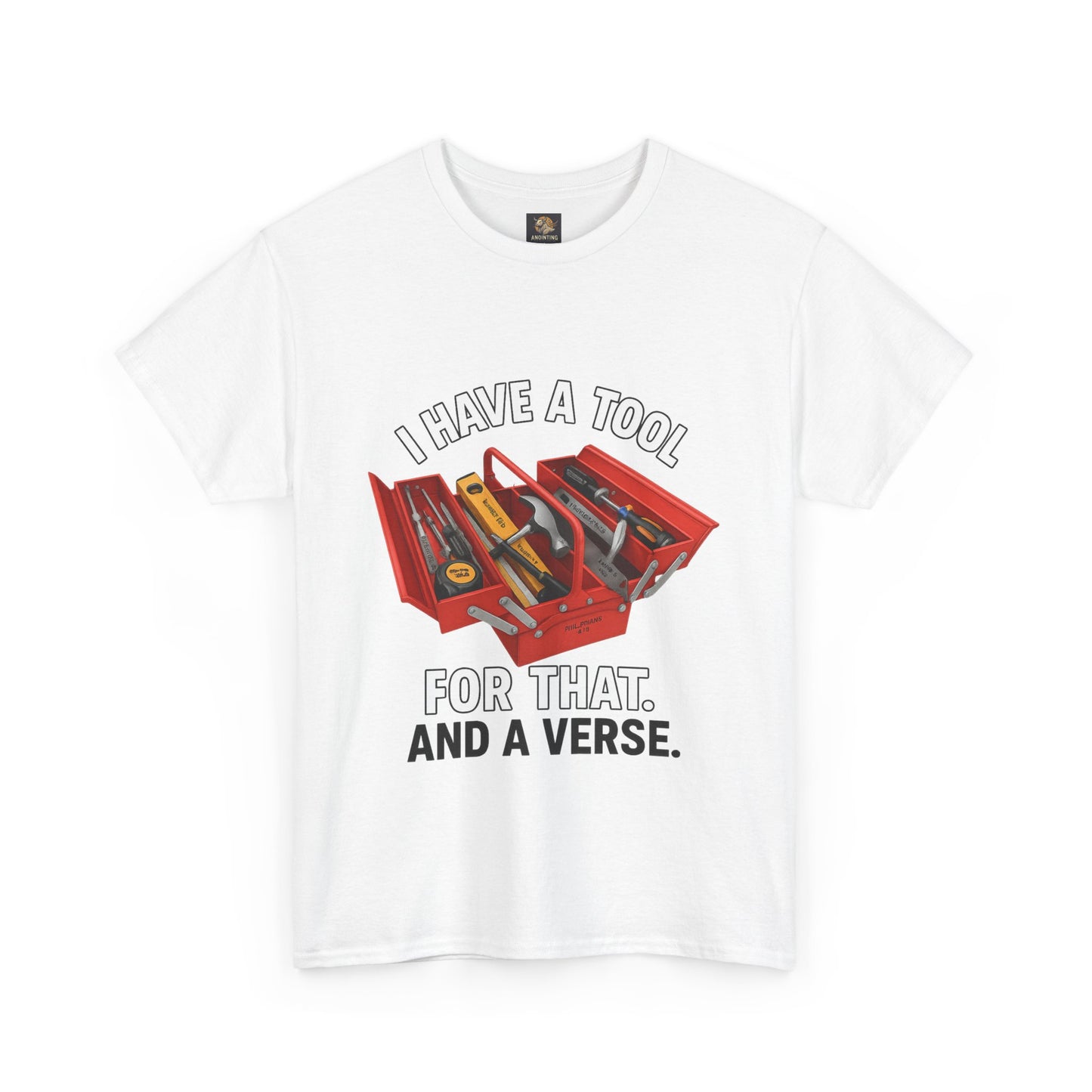 Christian Toolbox Unisex Tee - 'I Have a Tool for That And a Verse'