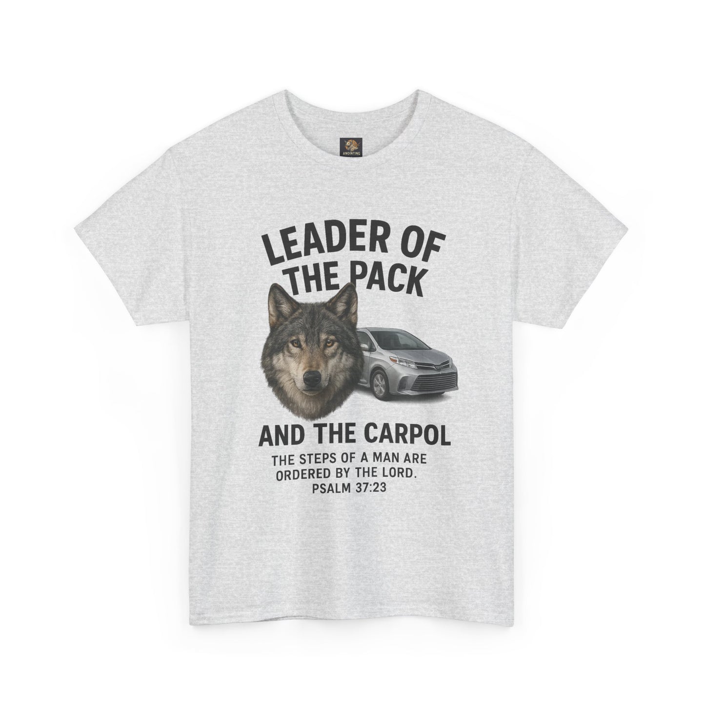 "Leader of the Pack… and the Carpool" Christian Dad Tee, Unisex