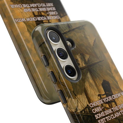 SAMSUNG Cases - Christian Choose Your Crew with Care Design