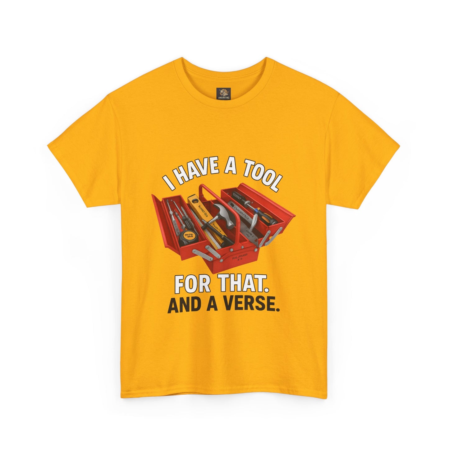 Christian Toolbox Unisex Tee - 'I Have a Tool for That And a Verse'