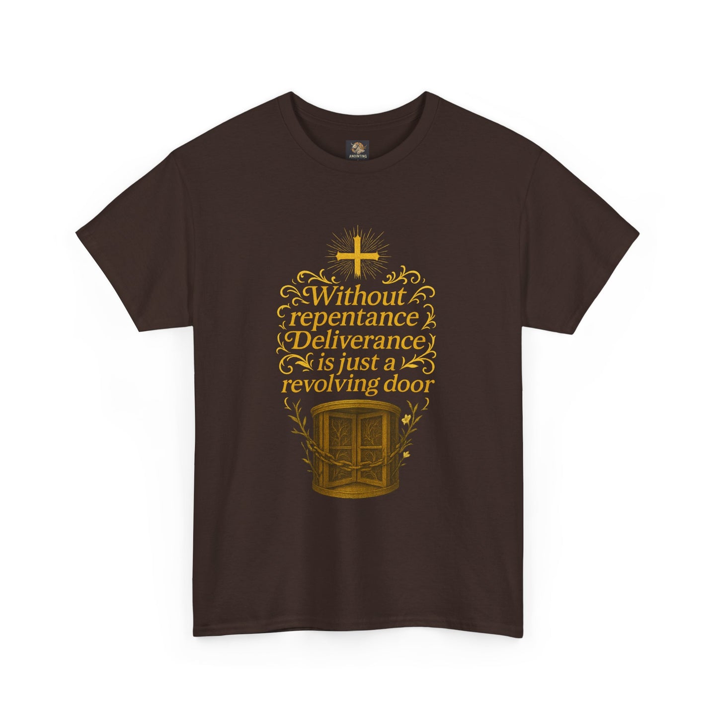 Christian Tee Without Repentance Deliverance Revolving Door