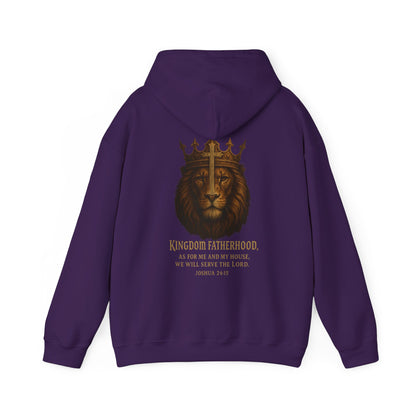 "Kingdom Fatherhood" Crowned Lion Hoodie