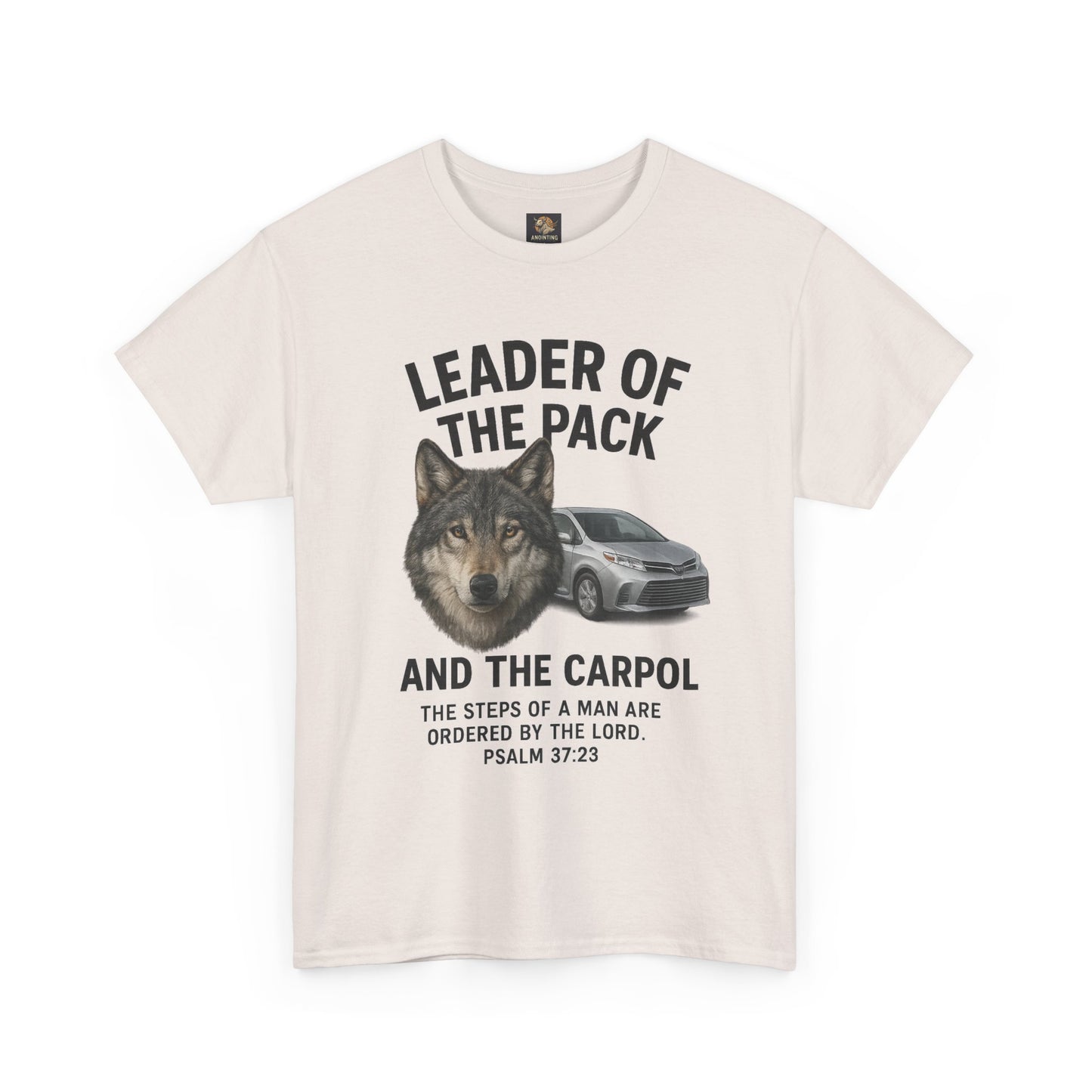 "Leader of the Pack… and the Carpool" Christian Dad Tee, Unisex