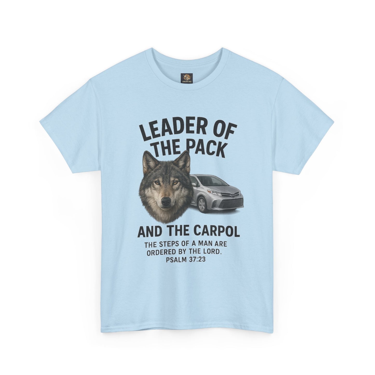 "Leader of the Pack… and the Carpool" Christian Dad Tee, Unisex
