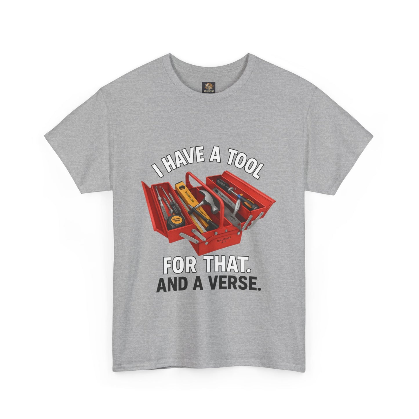 Christian Toolbox Unisex Tee - 'I Have a Tool for That And a Verse'