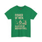 "Fisher of Men. Slayer of Mosquitoes." Campfire Faith Tee