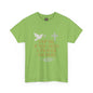 Christian Tee with 'Tap me if you need a prayer' design