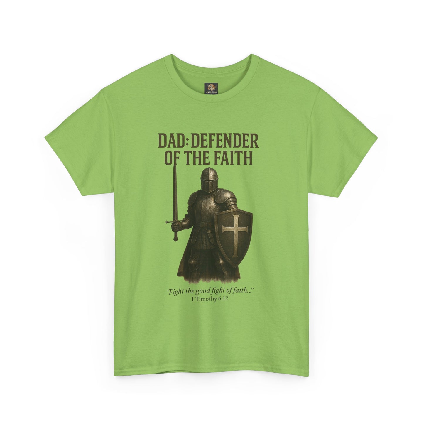 Christian Tee - Dad: Defender of the Faith, Unisex