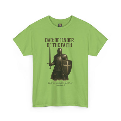 Christian Tee - Dad: Defender of the Faith, Unisex