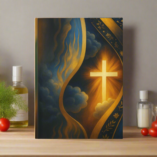 "Heaven & Hope" Dual-Sided Christian Hardcover Journal – Matte Finish