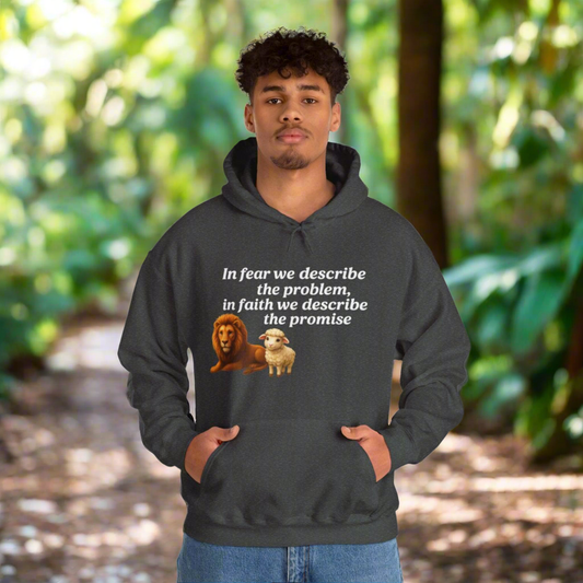 Christian Lion and Lamb Hoodie